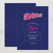 Ssjjj Verjaardagsfeestje Kaart (Voorkant / Achterkant)