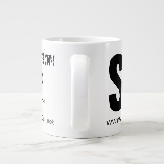 SSO Jumbo-Mok Extra Grote Mok (Achterkant)