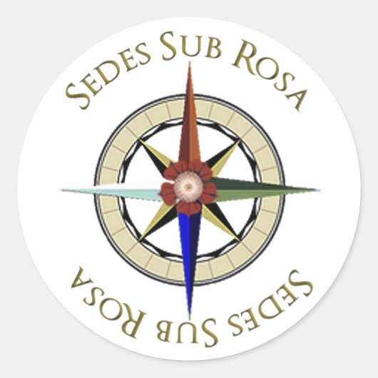 SSR-sticker Ronde Sticker (Voorkant)