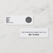 SSSG-ID-kaart Contactkaartje (Voorkant / Achterkant)