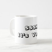 SSSHHH Het is Wodka Koffiemok (Voorkant links)