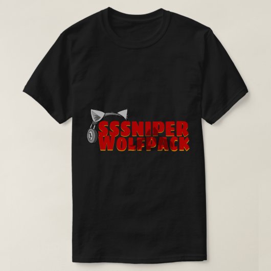 SSSniperWolf Pack T-shirt (Design voorkant)