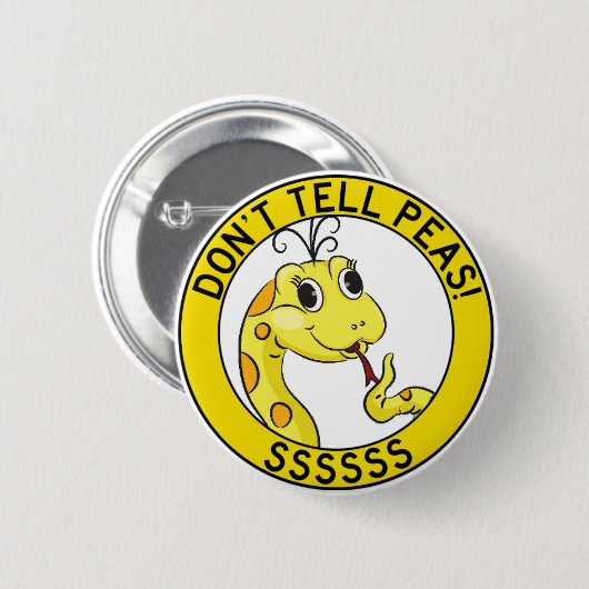 SSSSSS-Button Ronde Button 5,7 Cm (Voorkant /achterkant)
