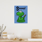 Sssssup! Slang Poster (Keuken)