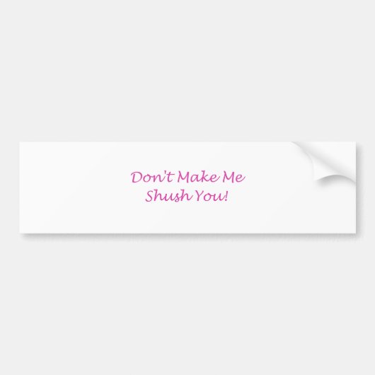 sst bumpersticker (Voorkant)