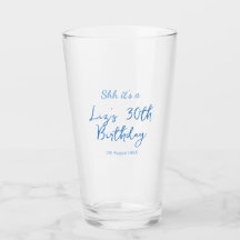 sst het is een 30e verjaardag naam datum blauwe ee