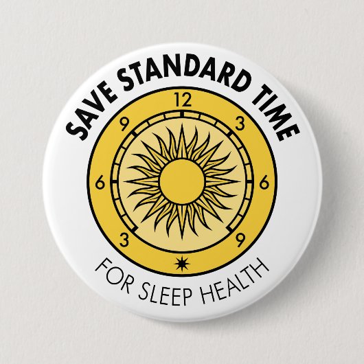 SST Logo Button "For Sleep Health" (Voorkant)