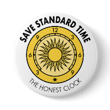 SST Logo Button "The Honest Clock"