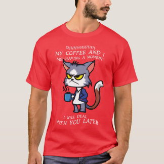 sst mijn koffie en ik hebben een moment familie t-shirt