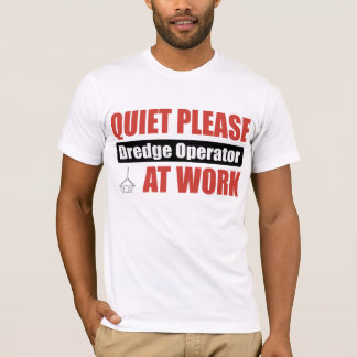 Sstilte: baggerexploitant op het werk t-shirt