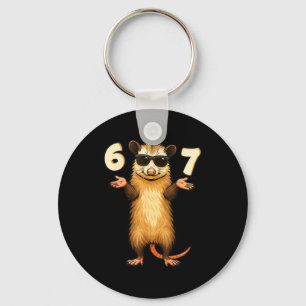 Ssum 67 Hand Beweging Meme Grappig Kinderen Tiener Sleutelhanger