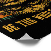 Ssum Don't Be Part Of The Problem Be The Whole Pro Poster (Hoek)