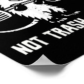 Ssum Ossum Trash Can Trash Cannot Funny Joke Ossum Poster (Hoek)