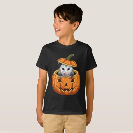 Ssum Pumpkin - Funny Halloween T-shirt (Voorkant volledig)