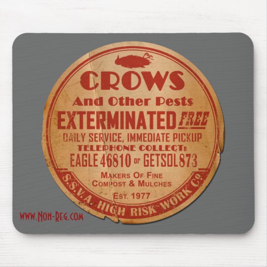 SSVA High-Risk Work Co. Muismat (Voorkant)