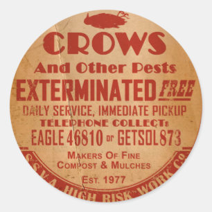 SSVA High-Risk Work Co. Ronde Sticker