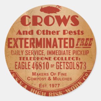 SSVA High-Risk Work Co. Ronde Sticker