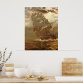 SSVotory Mark 4:35 Ship Poster (Keuken)