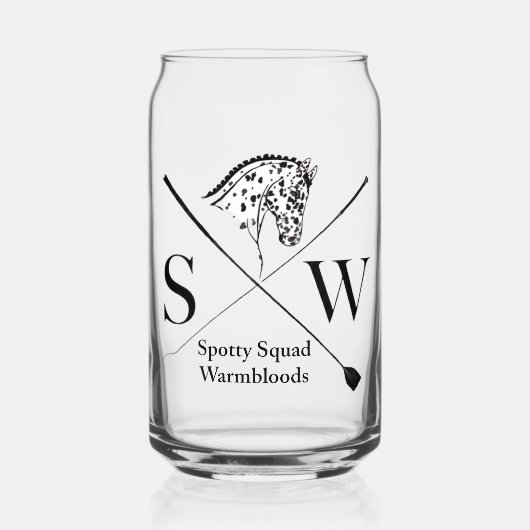 SSW Bierglas Blikvorm Glas (Voorkant)