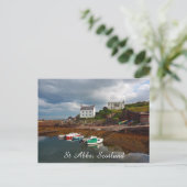St Abbs, Ecosse, carte postale (Debout devant)