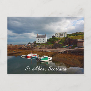 St Abbs, Ecosse, carte postale