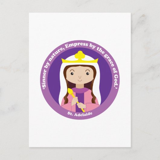 St. Adelaide Briefkaart (Voorkant)
