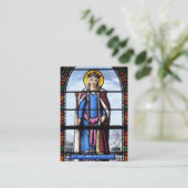 St. Adelaide Patron of Second Marriages Visitekaartje (Staand voorkant)