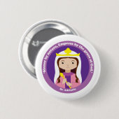 St. Adelaide Ronde Button 5,7 Cm (Voorkant /achterkant)
