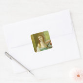 St. Agatha (M 003) Vierkante Sticker (Envelop)