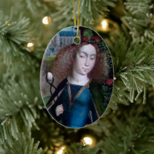 St. Agatha of Sicily (detail; M 070) Keramisch Ornament