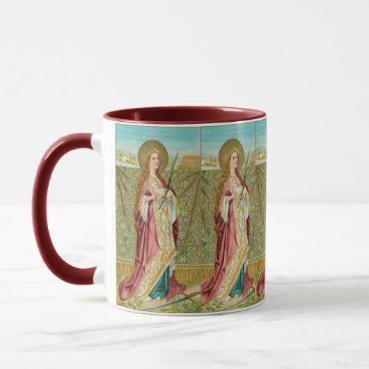St. Agnes de Rome (BC 01) Café Mug 4 (Gauche)