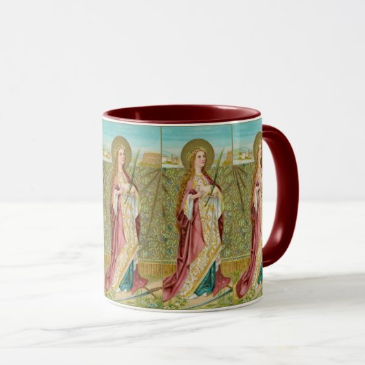 St. Agnes de Rome (BC 01) Café Mug 4 (Devant droit)