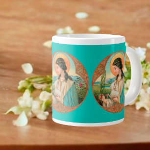 St. Agnes de Rome (BK 006) Jumbo Mug