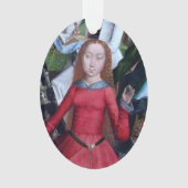 St. Agnes de Rome (détail; M 070) Acrylique (devant)