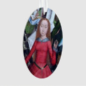 St. Agnes de Rome (détail; M 070) Acrylique (devant)