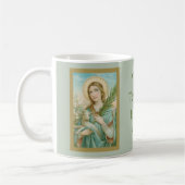 St. Agnes de Rome (MH 01) Café Mug 2b (Gauche)
