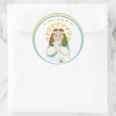 St. Agnes Ronde Sticker (Tas)