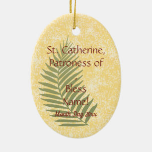 St. Agnes van Rome (BC 01) Keramisch Ornament