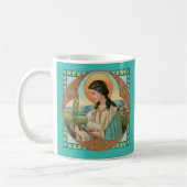 St. Agnes van Rome (BK 006) Koffie Mok (Links)