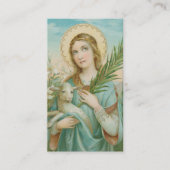 St. Agnes van Rome (MH 01) Visitekaartje (Voorkant)