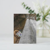St. Albans Abbey, binnenland. Briefkaart (Staand voorkant)
