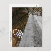 St. Albans Abbey, binnenland. Briefkaart (Voorkant / Achterkant)