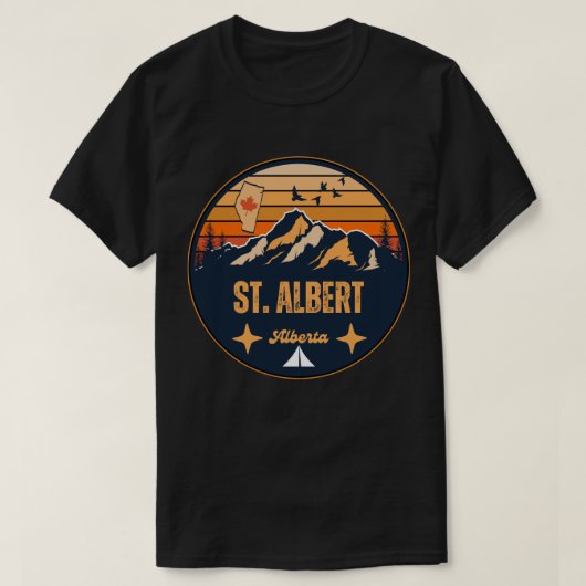 St. Albert, Alberta T-shirt (Design voorkant)