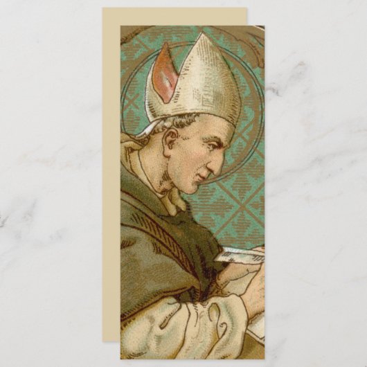 St. Albert le Grand (BK 013) Carte de voeux vierge (Devant / Derrière)