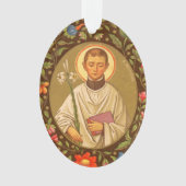 St. Aloysius Gonzaga (PM 01) Acryl Ornament (voorkant)