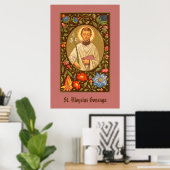 St. Aloysius Gonzaga (PM 01) Poster 1 (Bureau à domicile)