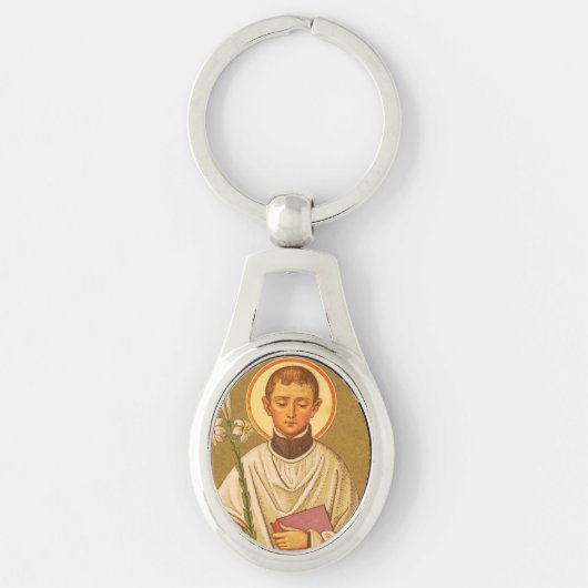 St. Aloysius Gonzaga (PM 01) Sleutelhanger (Voorkant)