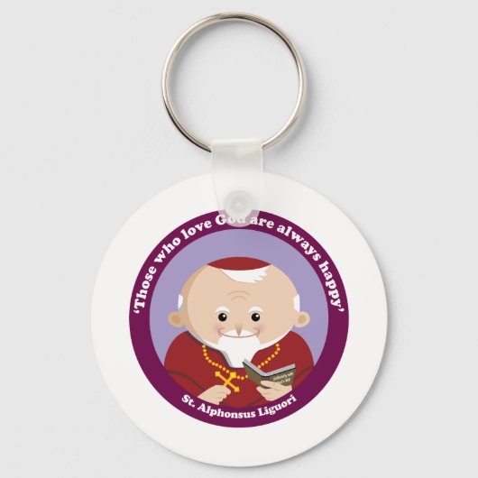 St Alphonsus Liguori Sleutelhanger (Voorkant)