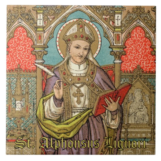 St. Alphonsus Liguori (VVP 005) Tegeltje (Voorkant)