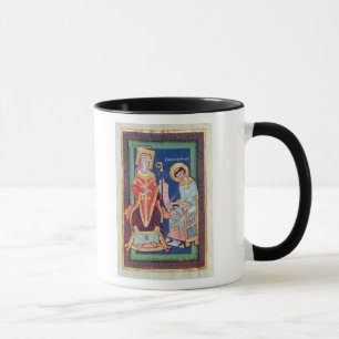 St. Amand keert een scroll terug naar St. Baudemon Mok